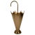 Mid-Century Brass Umbrella Stand For Sale - Image 10 of 10