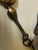 1970s Vintage Richard Fisher / u.s. Bells Modernist Cast Bronze & Hardwood Wind Bell For Sale - Image 5 of 10