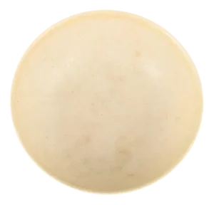 Vintage Ceramic Bowl in Cream-Colored Hares Fur Glaze by Per Linnemann-Schmidt, 1970s
