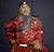 Vintage Chinese Shiwan Pottery Guan Yu Statue Oxblood Glazed Ceramic Guan Gong For Sale - Image 14 of 18