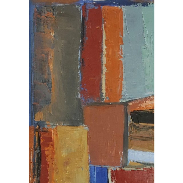 Harmonie, Abstract Library, Geometric, Minimalism Contemporary Painting by Sophie Dumont, Framed For Sale - Image 9 of 10