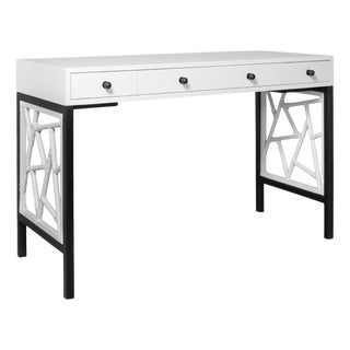 Tiffany Writing Desk - White For Sale