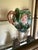 Vintage Italian Majolica Style Floral Art Pottery Pitcher – No. 216 For Sale - Image 4 of 8