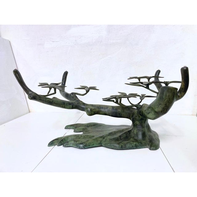 Mid-Century Modern Hollywood Regency Bonsai Coffee Table by Willy Daro, Belgium, 1970s For Sale - Image 3 of 14