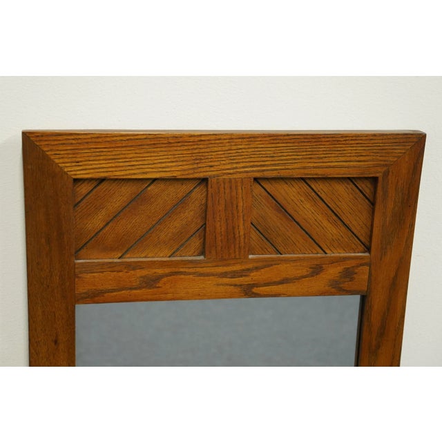 Thomasville Thomasville Furniture Woodfield Collection Rustic Americana 19" Dresser / Wall Mirror 43711-230 For Sale - Image 4 of 7