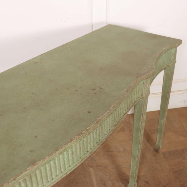 English Painted Console Table, 18th Century For Sale - Image 11 of 13