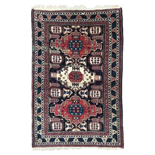 Vintage Caucasian Chirwan Rug, 1980s For Sale