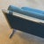 Blue 1970s Chrome Settee Attributed to Arthur Umanoff for Directional For Sale - Image 8 of 10