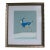 Vintage Beatien Yazz Navajo Gouache Original Painting Blue Deer Signed For Sale