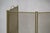 Gold Minimalist Gold Foldable Fireplace Screen, 1950s For Sale - Image 8 of 11