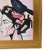 Original landscape impressionist painting of a woman's portrait with a black crow on a stretched artist's canvas. Signed...