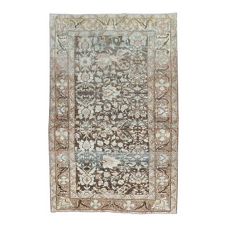 Antique Persian Bidjar Carpet - 3'8" x 5'9" For Sale