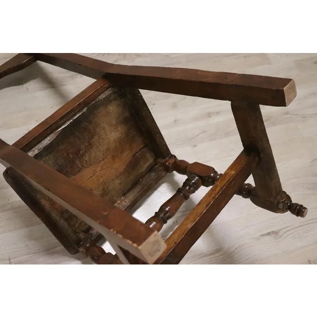 Chair in Walnut, 17th Century For Sale - Image 3 of 10