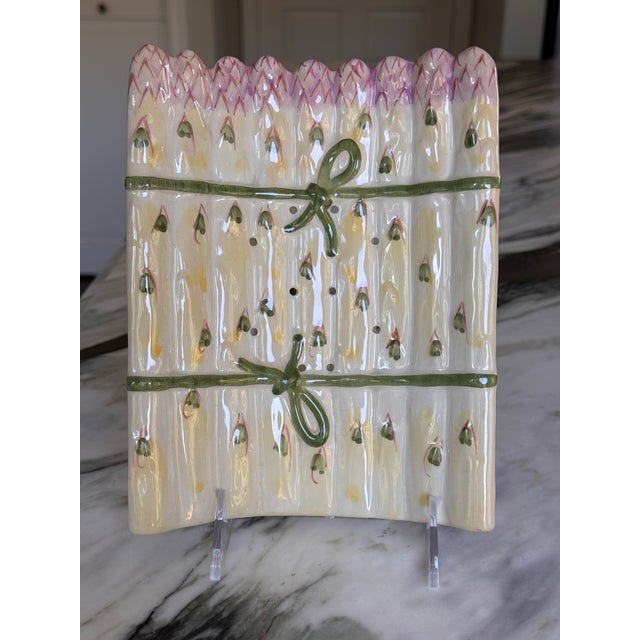 Made in Portugal Asparagus Dish For Sale - Image 11 of 11