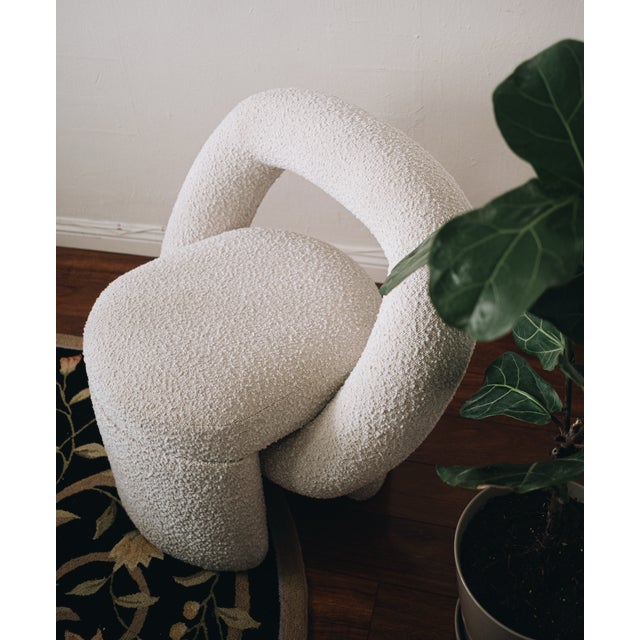 Selling a Woo Furniture Play armchair in boucle fabric. The chair is in excellent condition — clean, no staining, no...