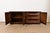Henredon Henredon Mid-Century Modern Carved Walnut Parquet Front Sideboard Credenza or Bar Cabinet, 1970s For Sale - Image 4 of 12