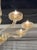Glass Murano Gold Glass 8-Arm Chandelier For Sale - Image 7 of 8