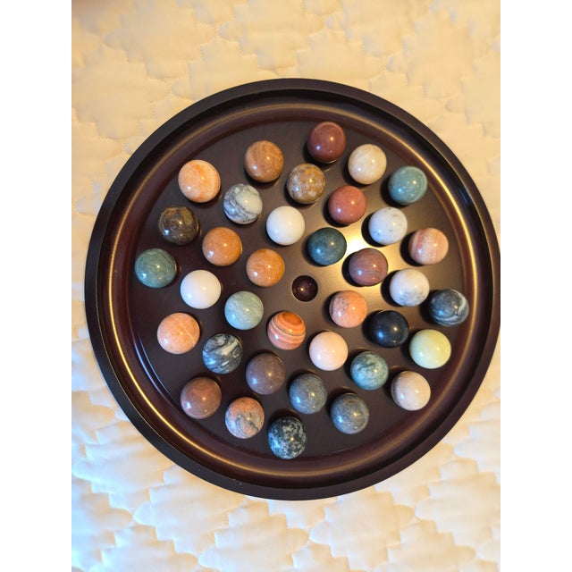 Bombay Company Vintage Checker Board Set For Sale - Image 4 of 5