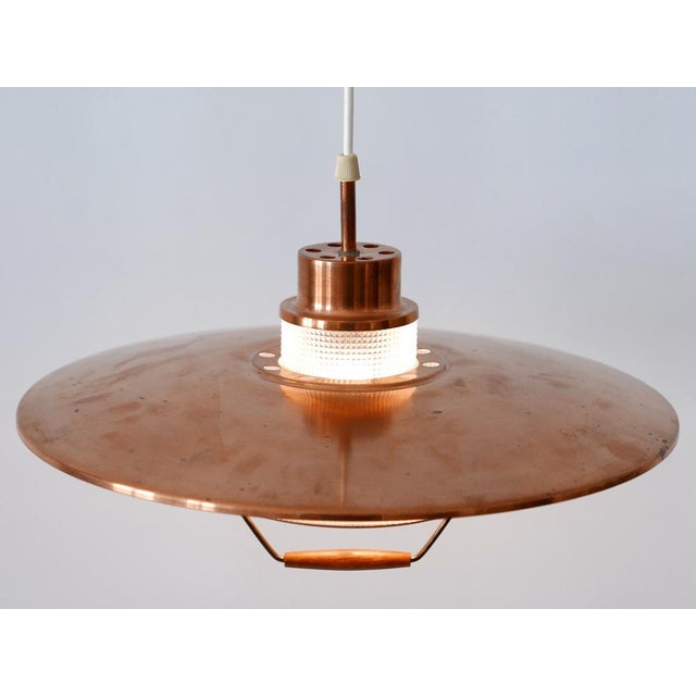 Mid-Century Modern Scandinavian Copper Pendant Lamp, 1960s For Sale - Image 16 of 18