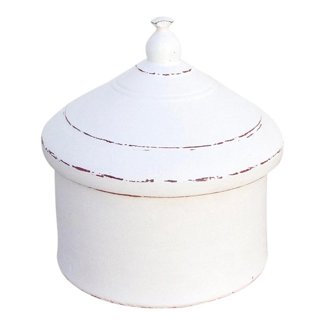 Dumri Farmhouse Indian Box With Lid For Sale