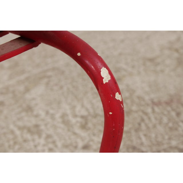Charney Industrial Metal Chair Sculpture Seat For Sale - Image 13 of 15