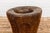 Wood Teak Wood Rustic Mortar Urn Repurposed as an Antique Planter, 19th Century For Sale - Image 7 of 12