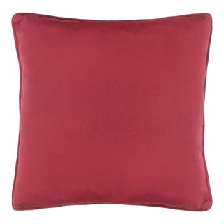 Shabby Chic Velvet Handmade Pillow For Sale