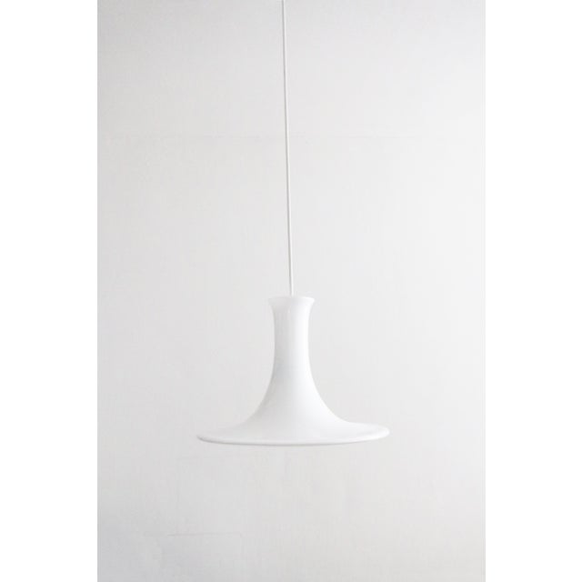1980s Mandarin Hanging Lamp by Michael Bang for Holmegaard, 1980s For Sale - Image 5 of 8