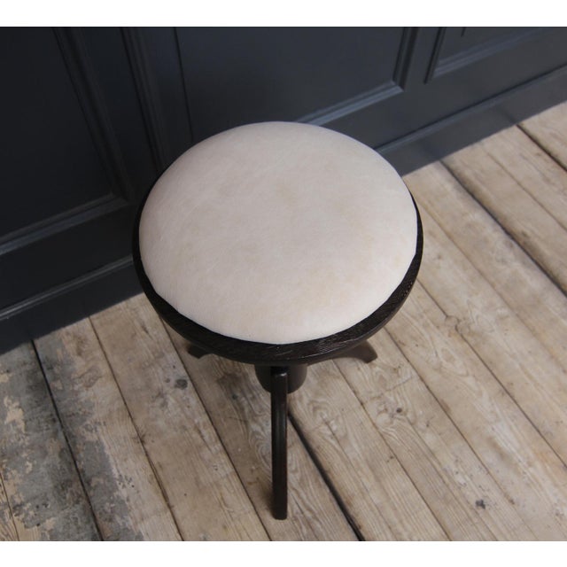 Vintage Piano Stool, 1920s For Sale - Image 9 of 12
