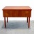 Mid-Century Modern Danish Teak Sewing Table With Sliding Top For Sale - Image 3 of 11