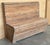 Early 20th Century Pair of Slabs Benches in Solid Pine "Mobila" For Sale - Image 4 of 18