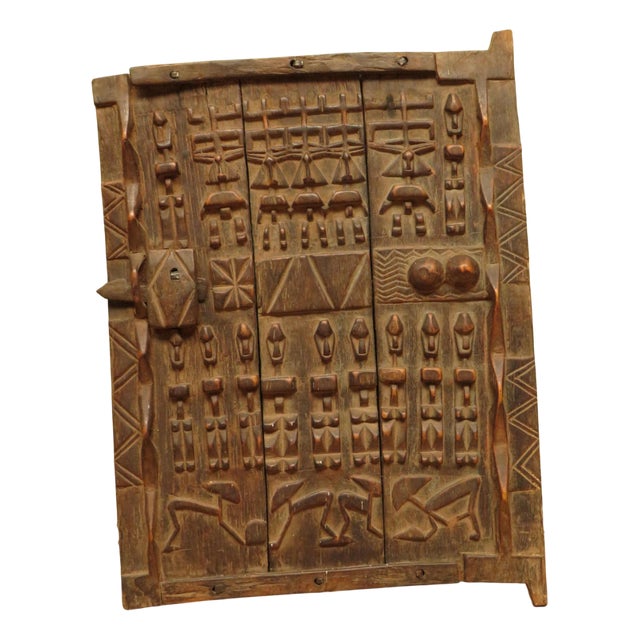 Dogon Grain Store Door, 1920s For Sale