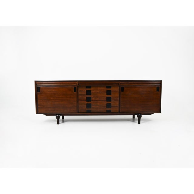 Mid-Century Modern Sideboard attributed to Renato Magri for Cantieri Carugati, 1960s For Sale - Image 3 of 13