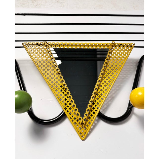 1950s Coat Rack in the style of Mathieu Matégot, 1950s For Sale - Image 5 of 6