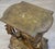 Wood Vintage Italian Rococo Gold Giltwood Acanthus Pedestal Side Table For Sale - Image 7 of 13