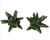 This pair of vintage taper candle holders captures the vibrant artisanal spirit of Marrakech. Handcrafted from ceramic,...