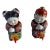 Vintage Chinese Porcelain Good Fortune Boy & Girl Figurines – Pair, Circa 1980s For Sale