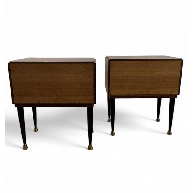 Mid-Century Nightstands and Sideboard, 1956, Set of 3 For Sale - Image 14 of 17