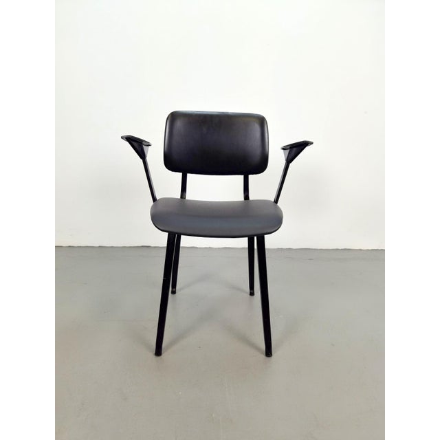 Friso Kramer Revolt Dining Chair by Friso Kramer for Ahrend de Cirkel, 1960s For Sale - Image 4 of 7