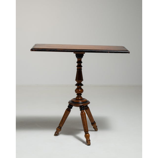 Neoclassical 19th Century Eclectic Side Table For Sale - Image 3 of 11