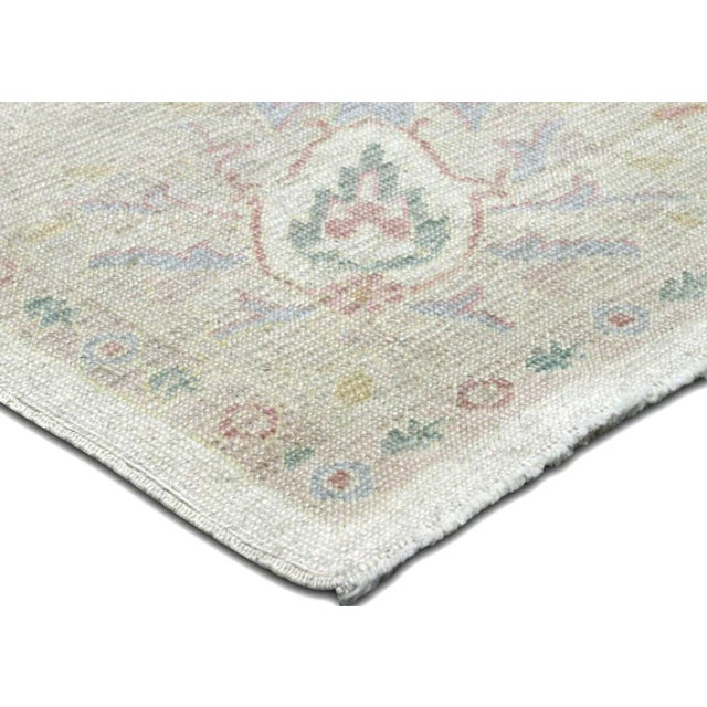 Traditional 1980s Egyptian Oushak Rug For Sale - Image 3 of 7