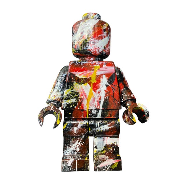 Resin Lego Man Silvio Formichetti, 2000s For Sale - Image 12 of 12