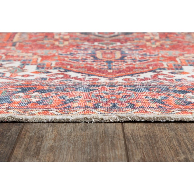 Traditional Momeni Chandler Zara Red 5'6" X 8'6" Area Rug For Sale - Image 3 of 7