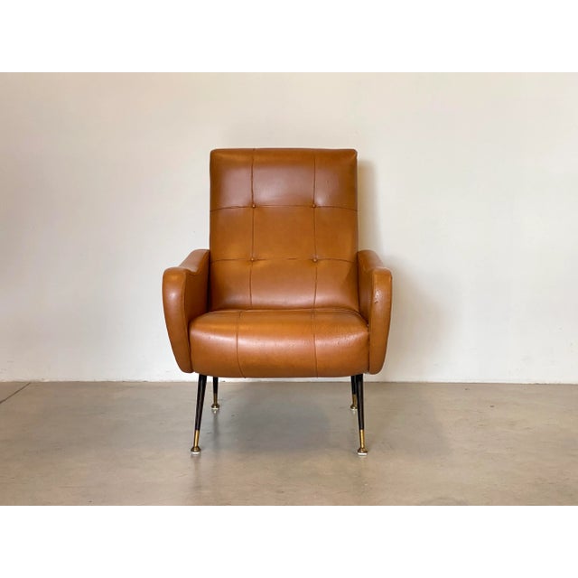 Chair in the style of Marco Zanuso, 1950s For Sale - Image 6 of 7