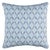 Contemporary Schumacher Dexter Indoor/Outdoor 20" Pillow in Blues For Sale - Image 3 of 3