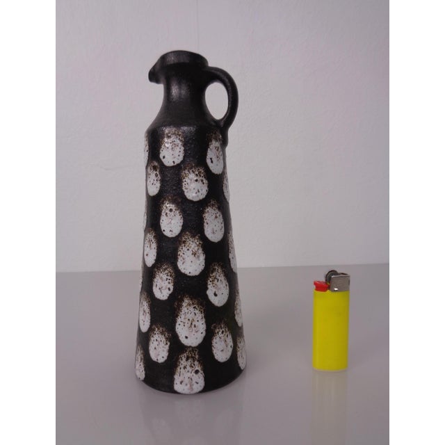 Ceramic German Studio Ceramic Vase by Monika Maetzel, 1960s For Sale - Image 7 of 18