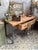 Wood Workbench in Fir and Metal, 1940s For Sale - Image 7 of 9