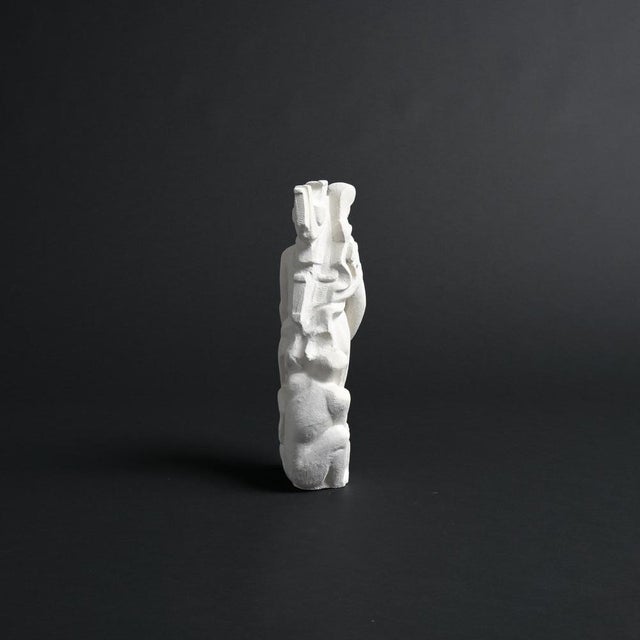 Jan Keustermans, Abstract Sculpture, Plaster For Sale - Image 9 of 18