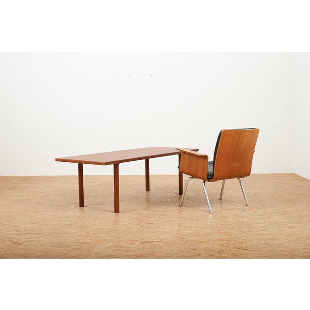 Brown Coffee Table in Teak by Hans J. Wegner for Andreas Tuck, 1957 For Sale - Image 8 of 12