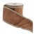 Add rich texture and subtle sparkle to your seasonal décor with this Brown Velvet Rhinestone Trim Wired Ribbon. Featuring...